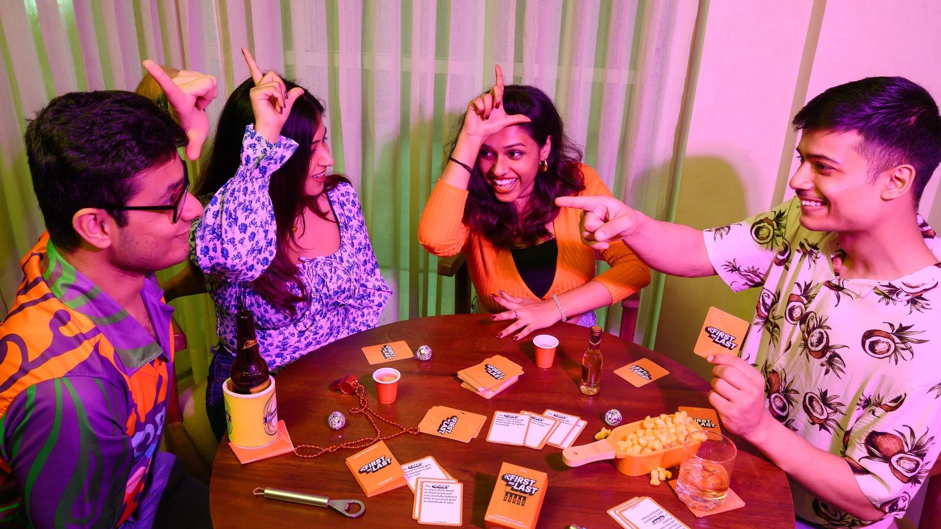 First & Last card game
