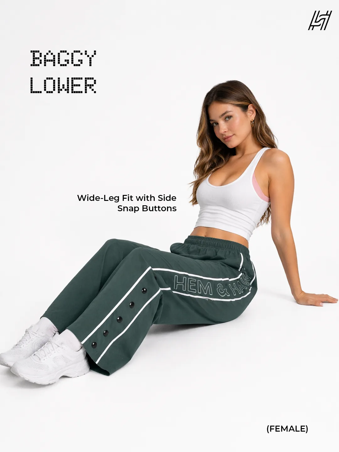 Hem & Haw baggy lower, female
