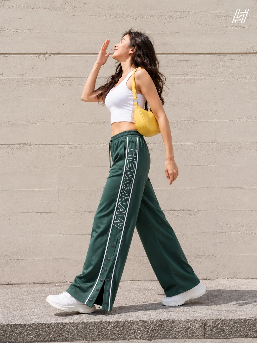 Hem & Haw side snap button lower