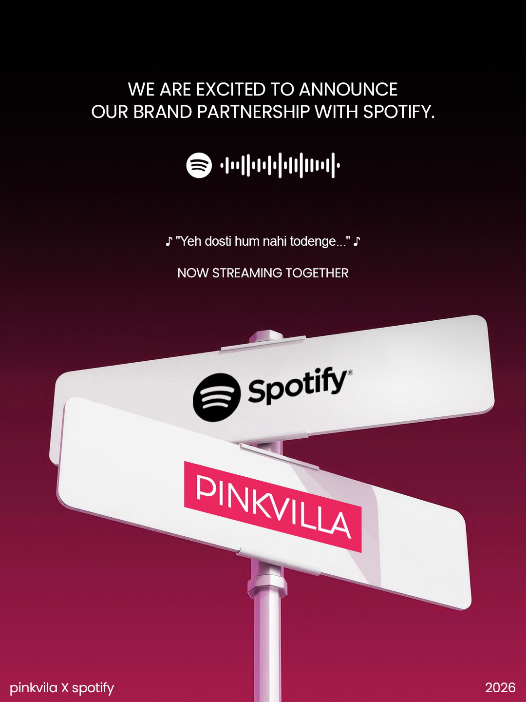 Pinkvilla × Spotify partnership